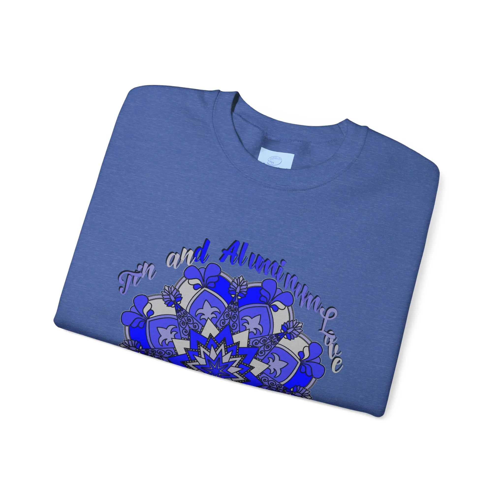 10th Anniversary Mandala Design Unisex Sweatshirt