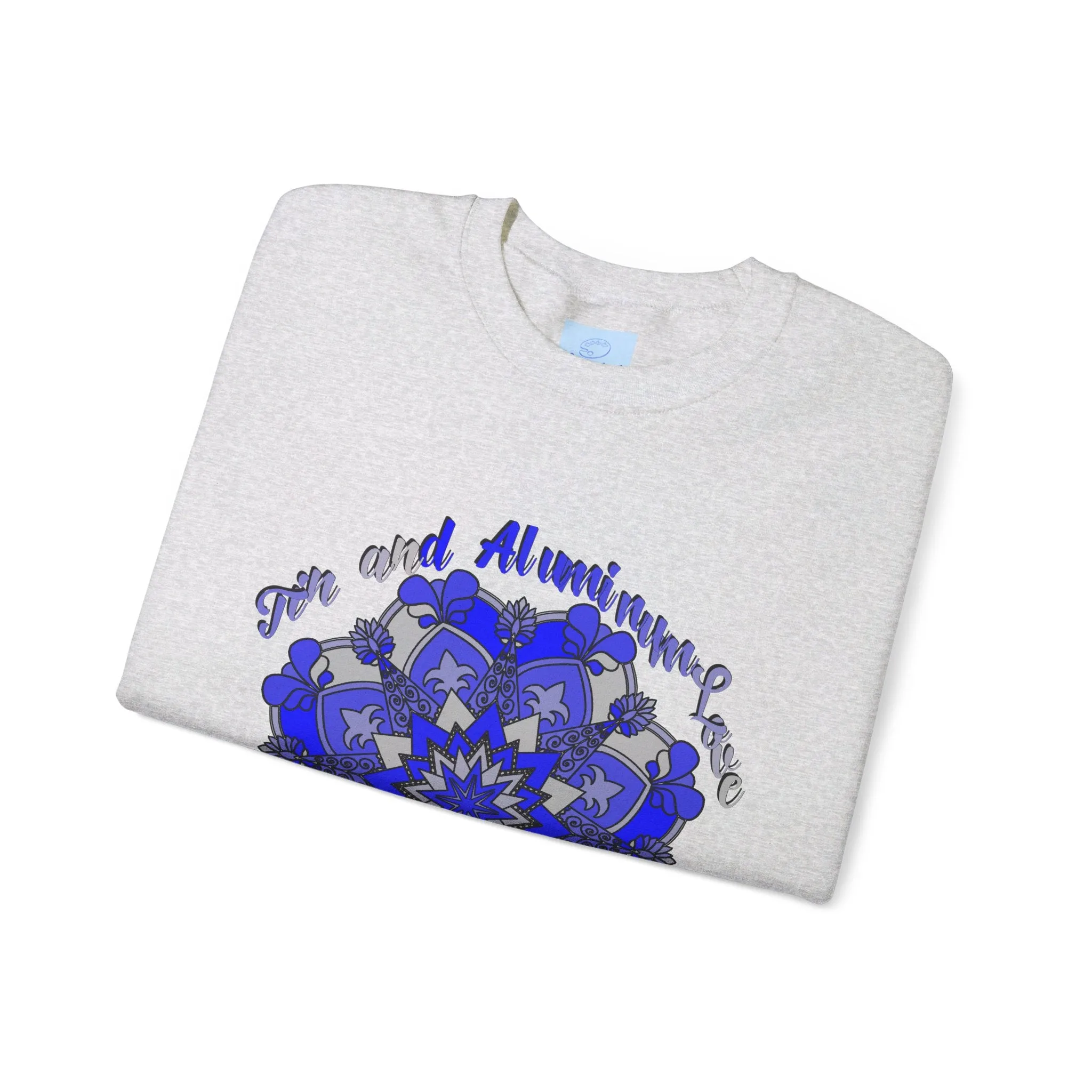 10th Anniversary Mandala Design Unisex Sweatshirt