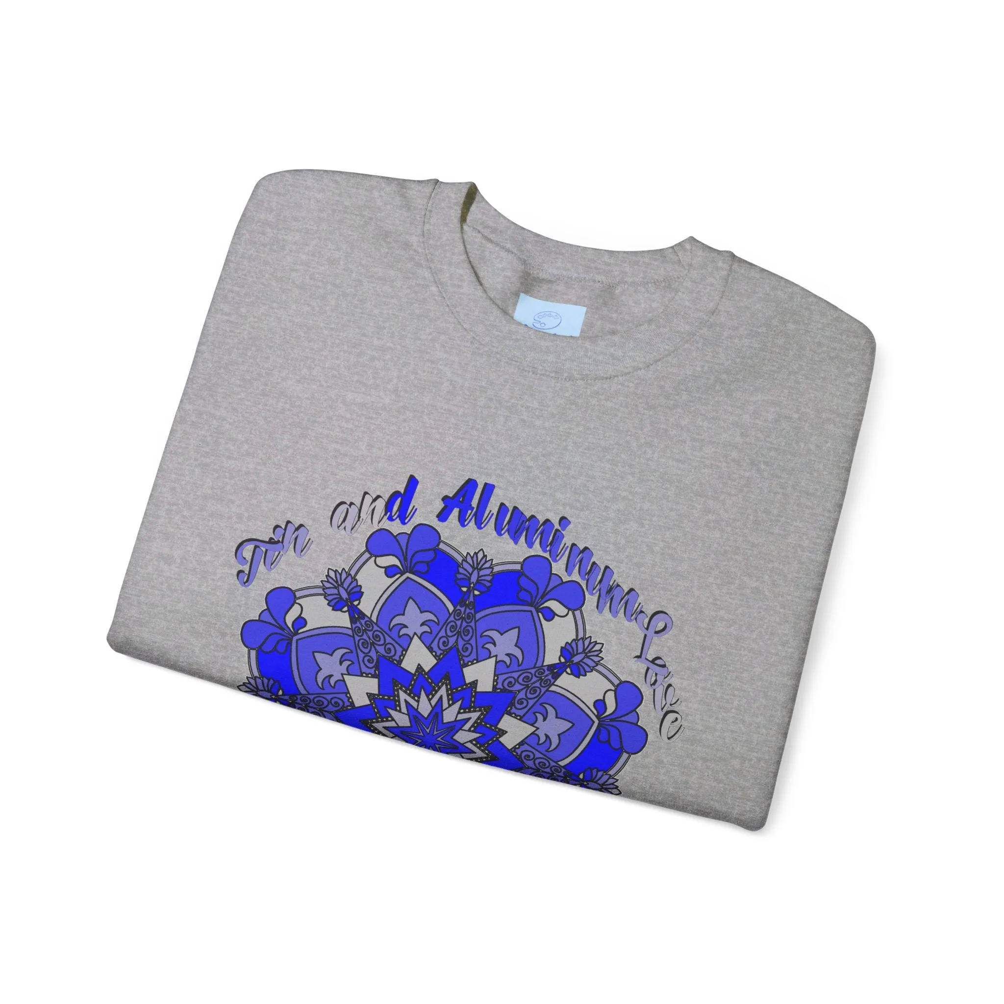 10th Anniversary Mandala Design Unisex Sweatshirt