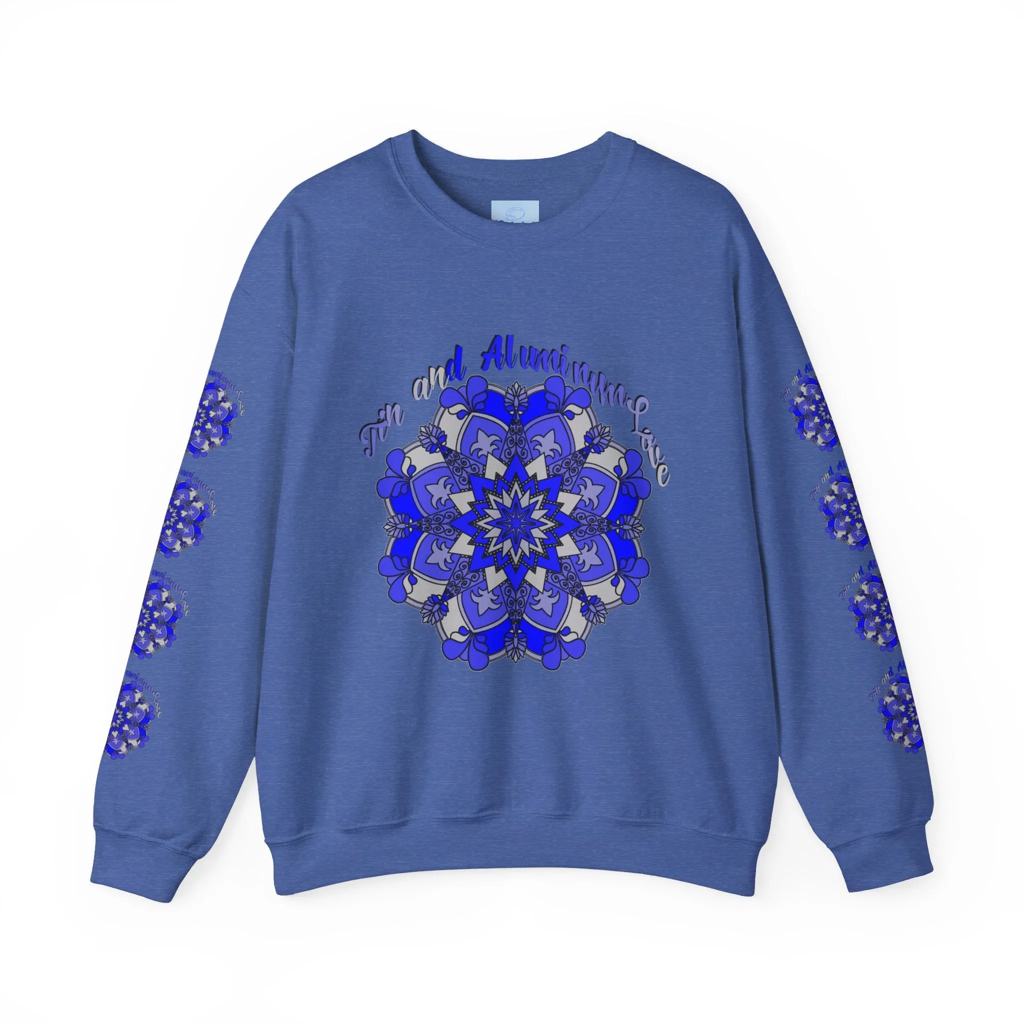 10th Anniversary Mandala Design Unisex Sweatshirt