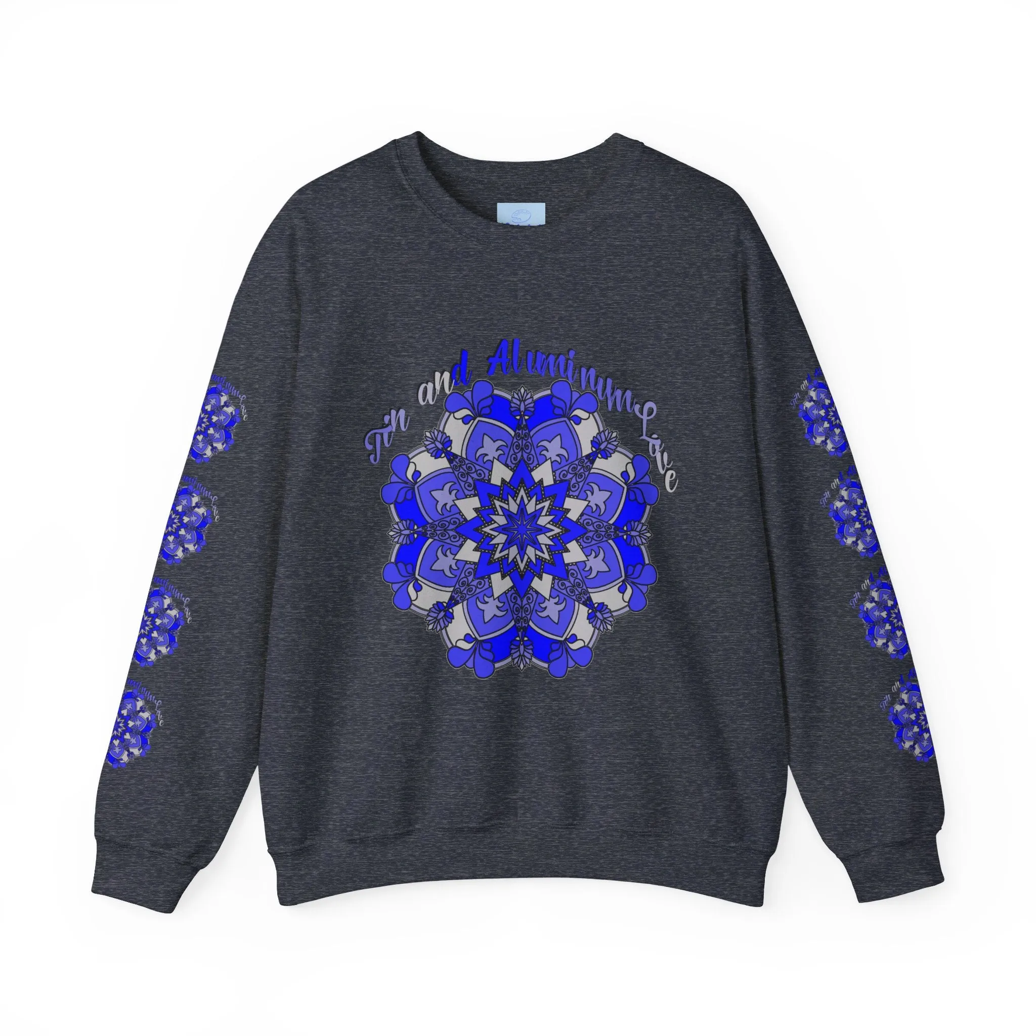 10th Anniversary Mandala Design Unisex Sweatshirt