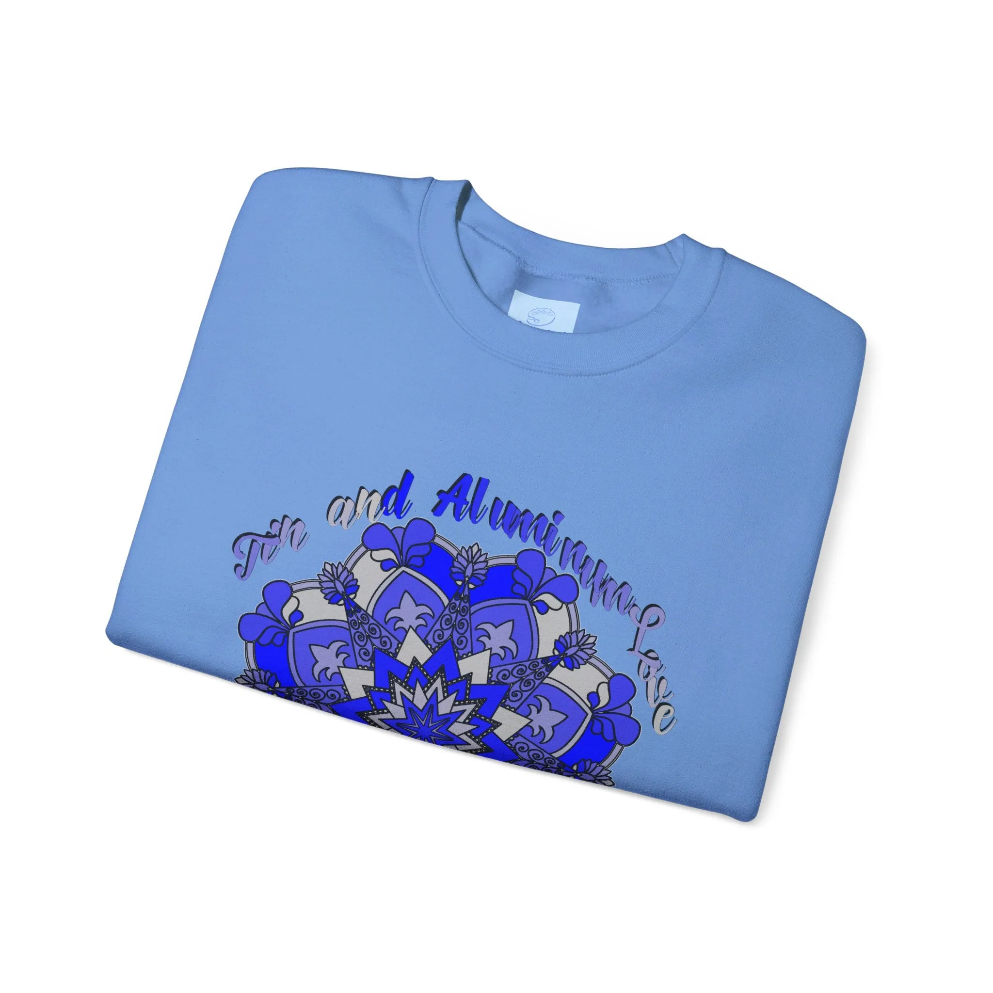 10th Anniversary Mandala Design Unisex Sweatshirt