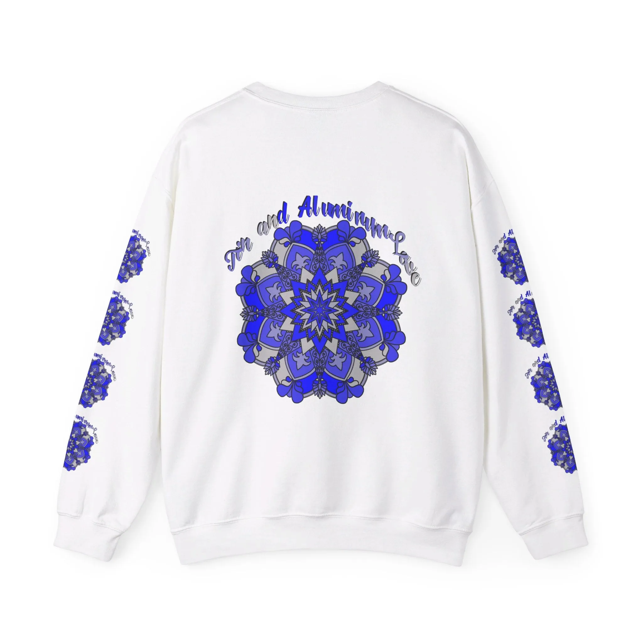 10th Anniversary Mandala Design Unisex Sweatshirt