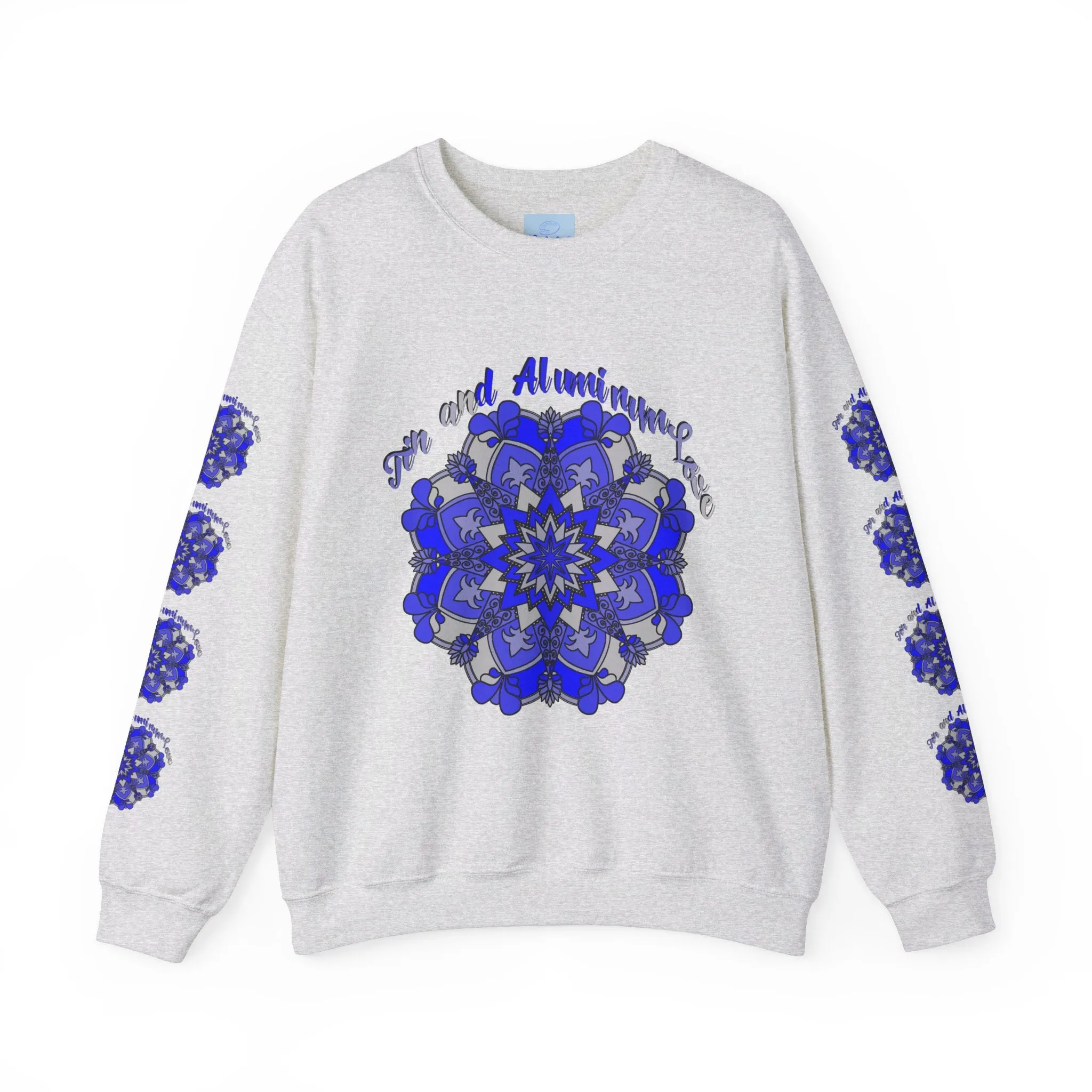 10th Anniversary Mandala Design Unisex Sweatshirt