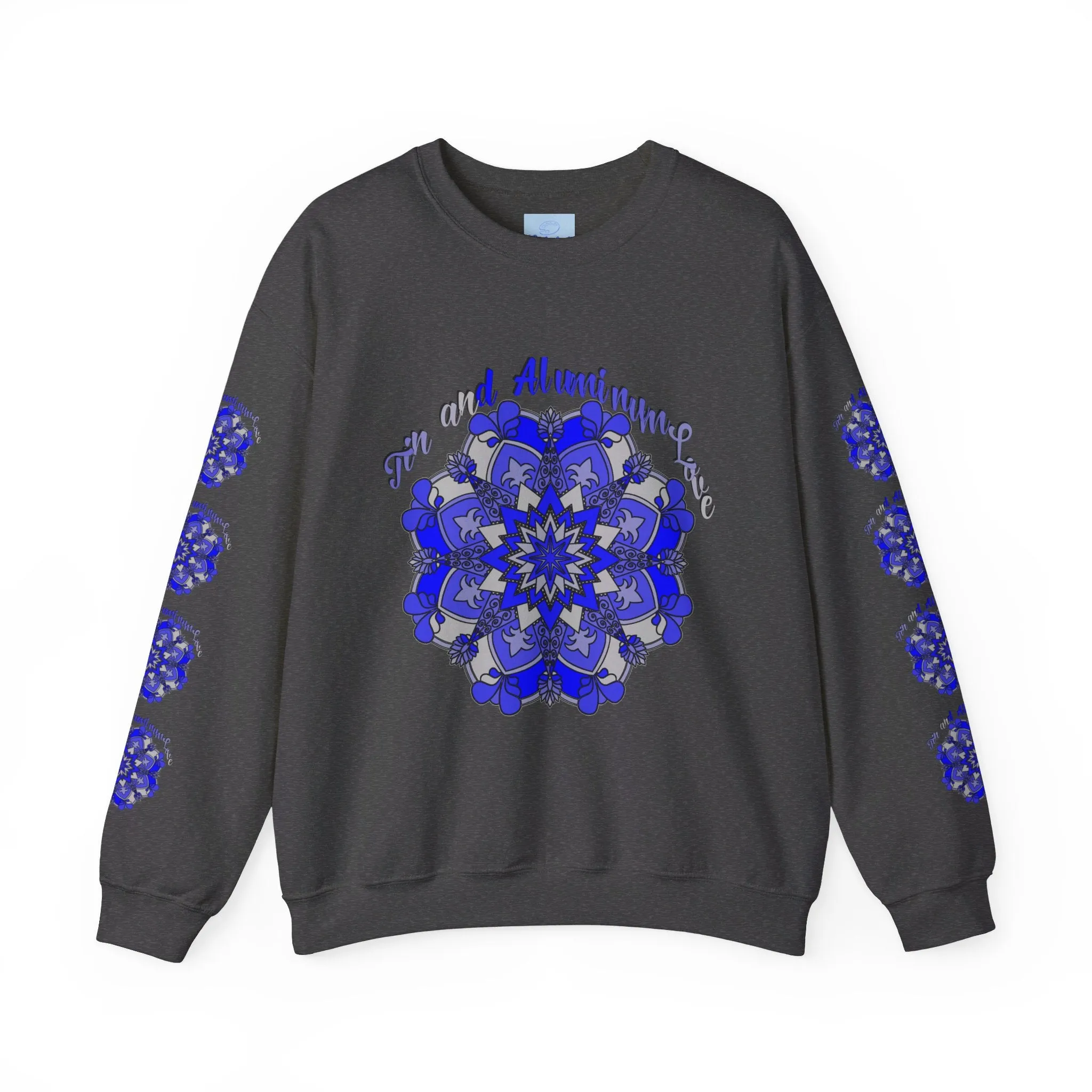 10th Anniversary Mandala Design Unisex Sweatshirt