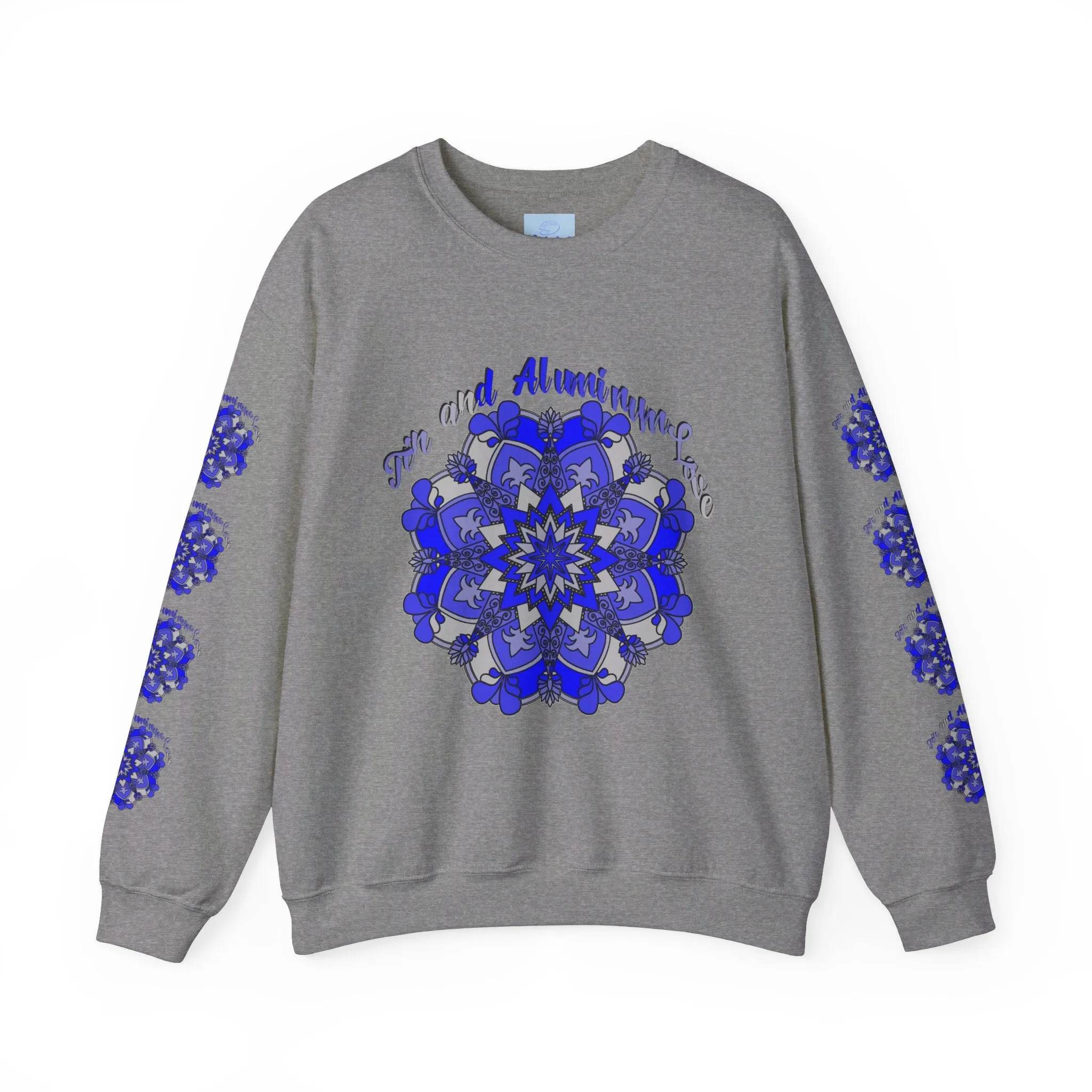 10th Anniversary Mandala Design Unisex Sweatshirt