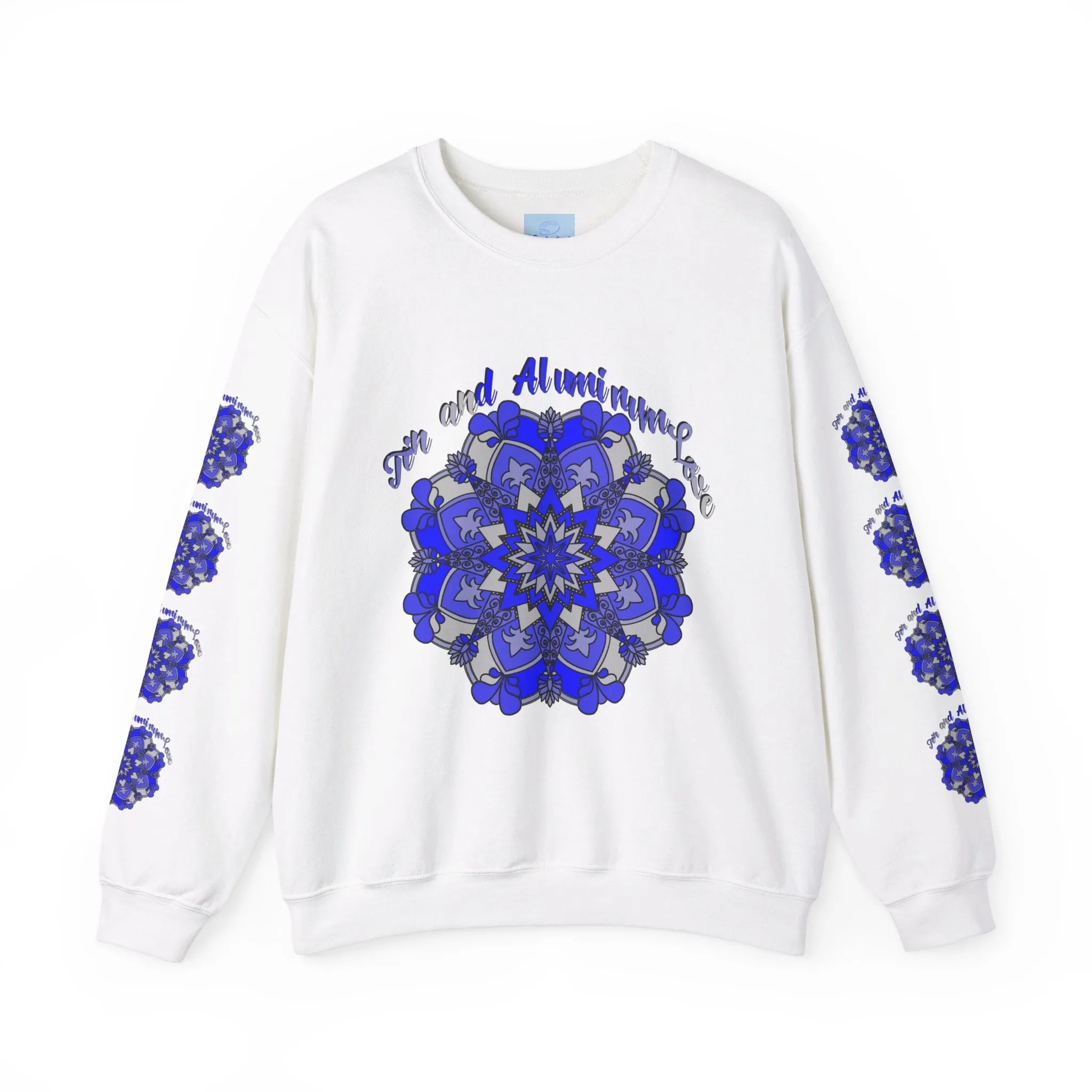 10th Anniversary Mandala Design Unisex Sweatshirt