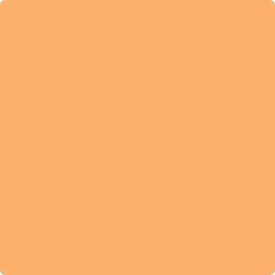 132: Tangerine Zing  by Benjamin Moore