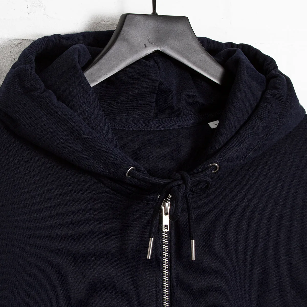 1972 Psychedelic Disco Crest - Zipped Hood - Navy