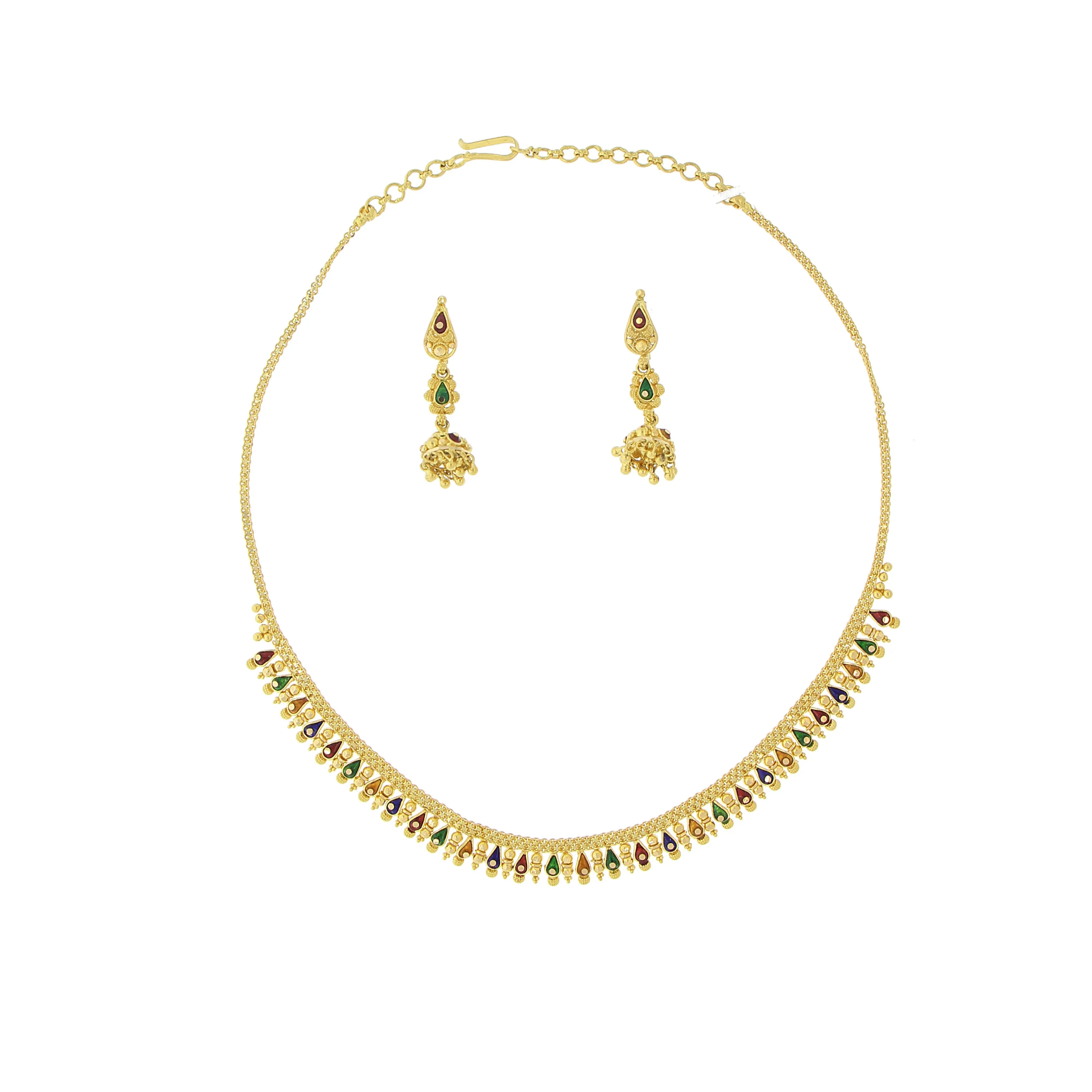 3-PIECE GOLD NECKLACE SET