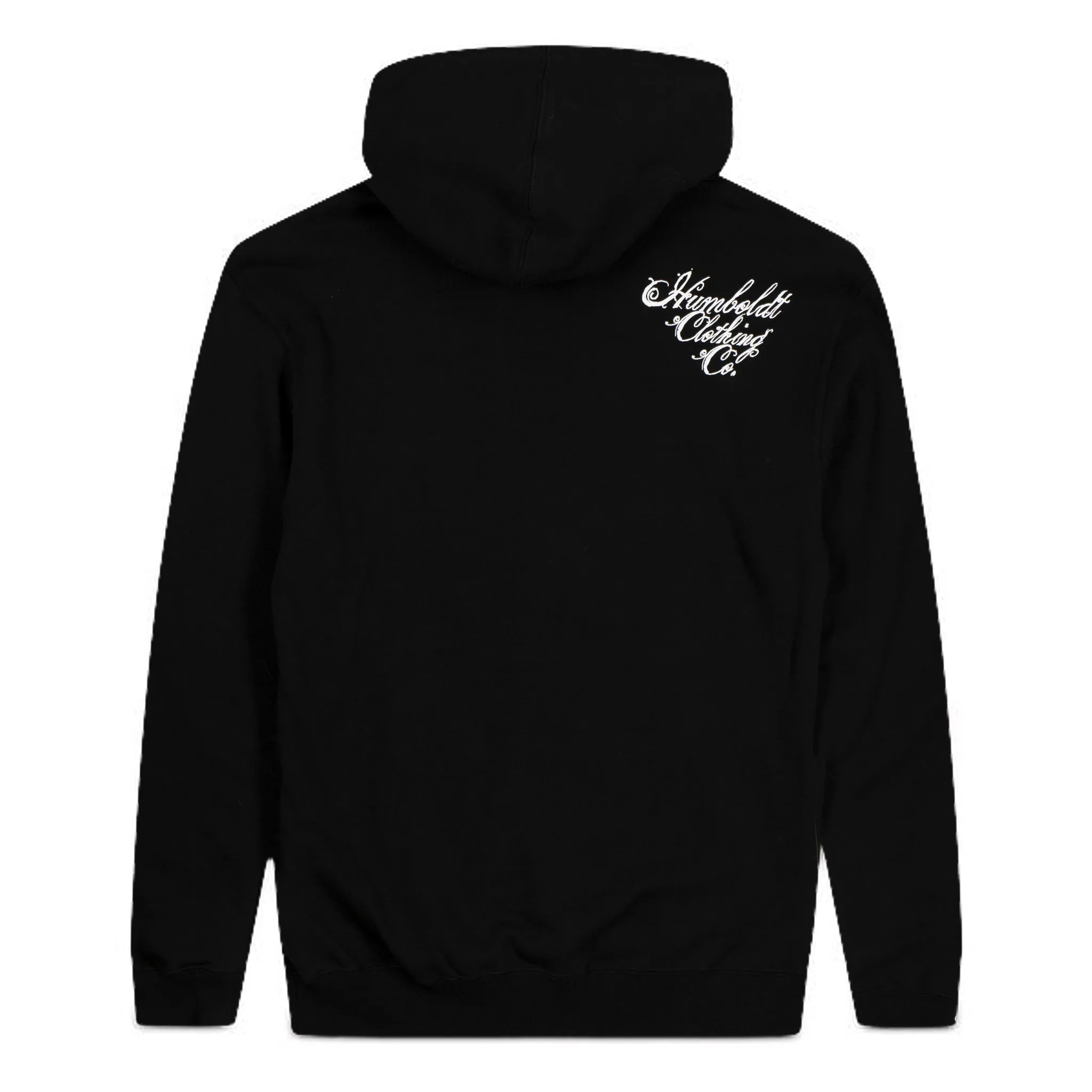 707 Bandana Skull Pullover Hoodie Black