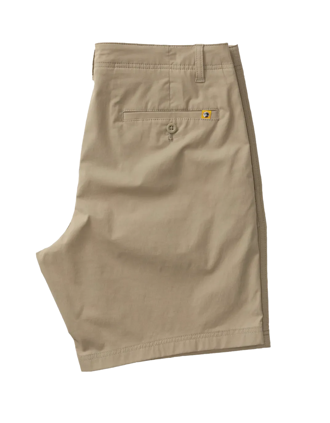 8" Harbor Performance Short Dk Khaki