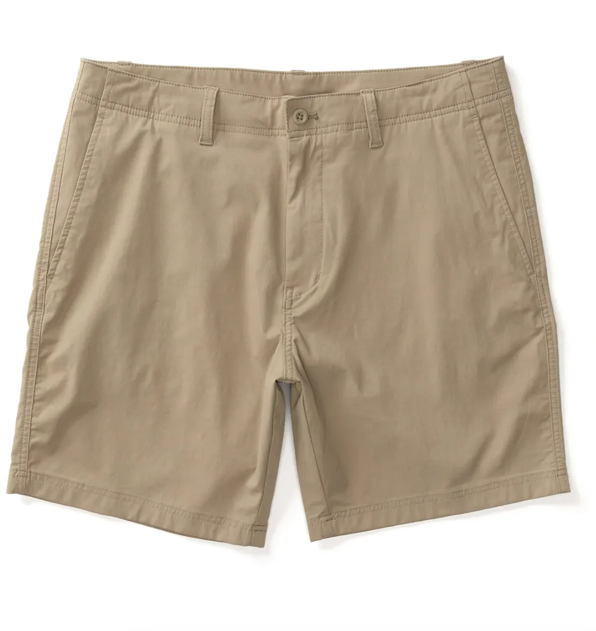 8" Harbor Performance Short Dk Khaki