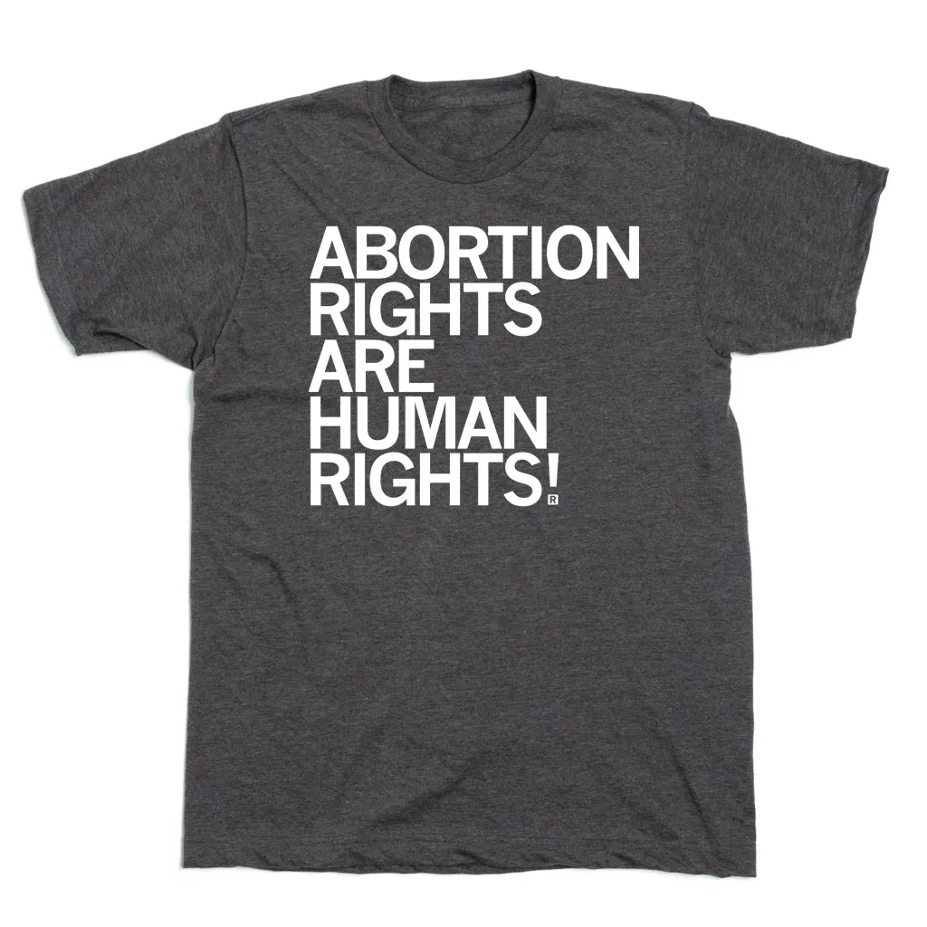 Abortion Rights Are Human Rights Charcoal