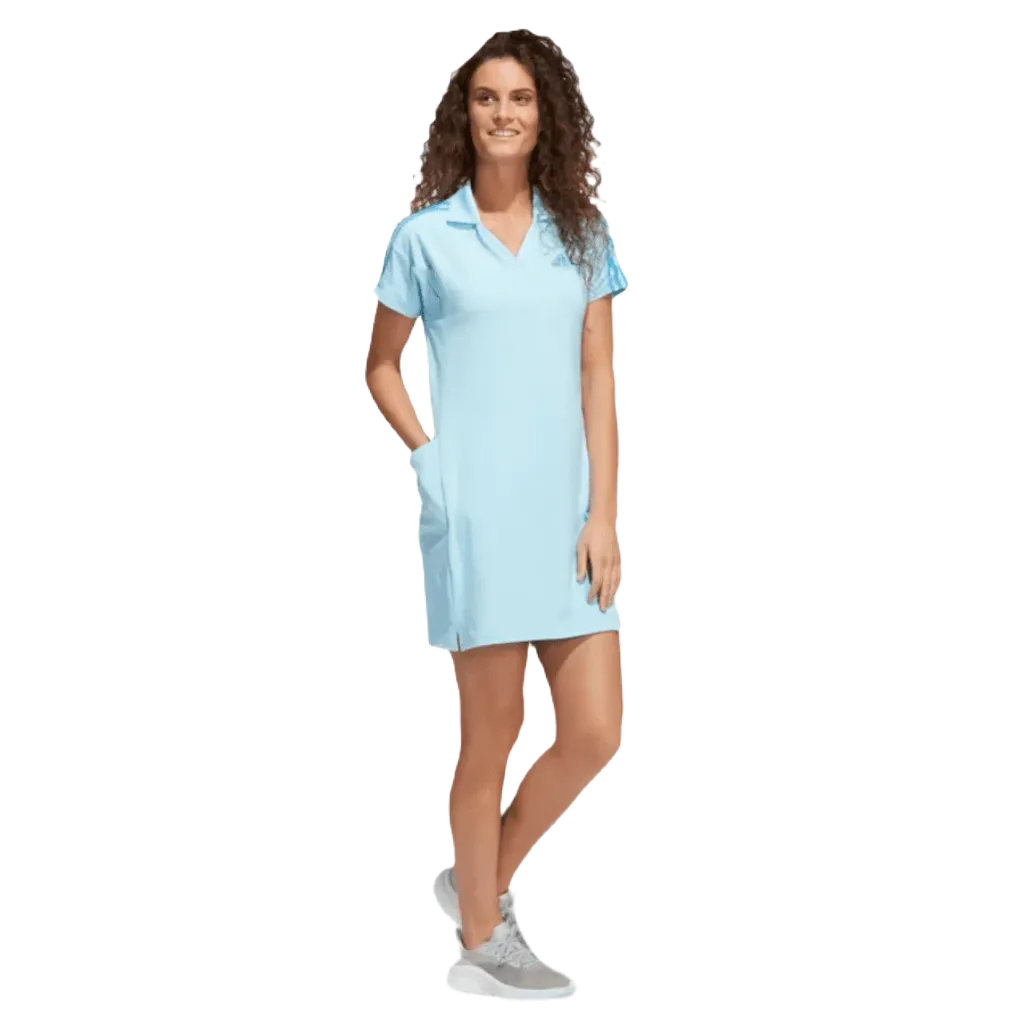 Adidas 3-Stripes Golf Dress - Blue