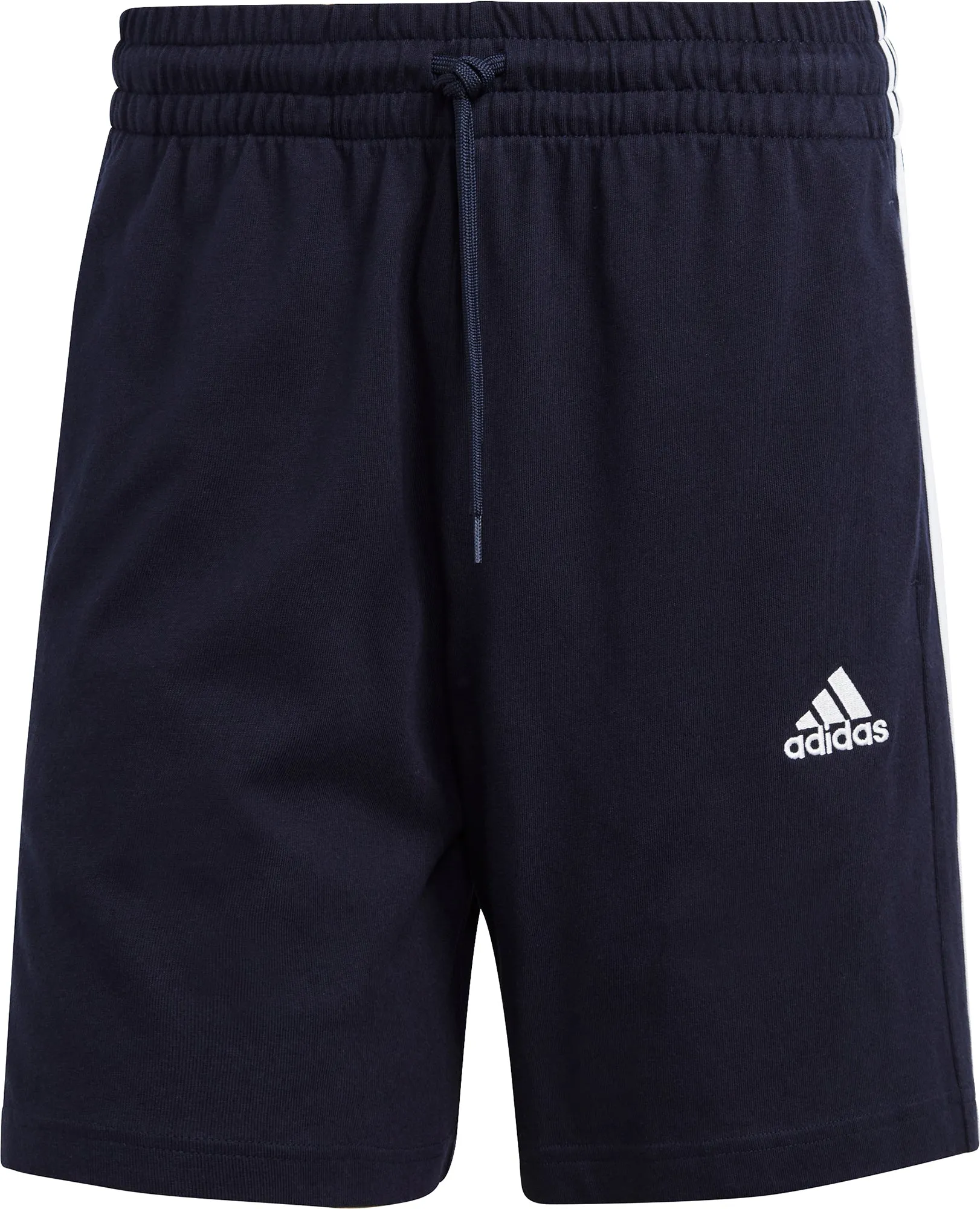 adidas Essentials 3 Stripes 7 Inch Mens Shorts - Navy