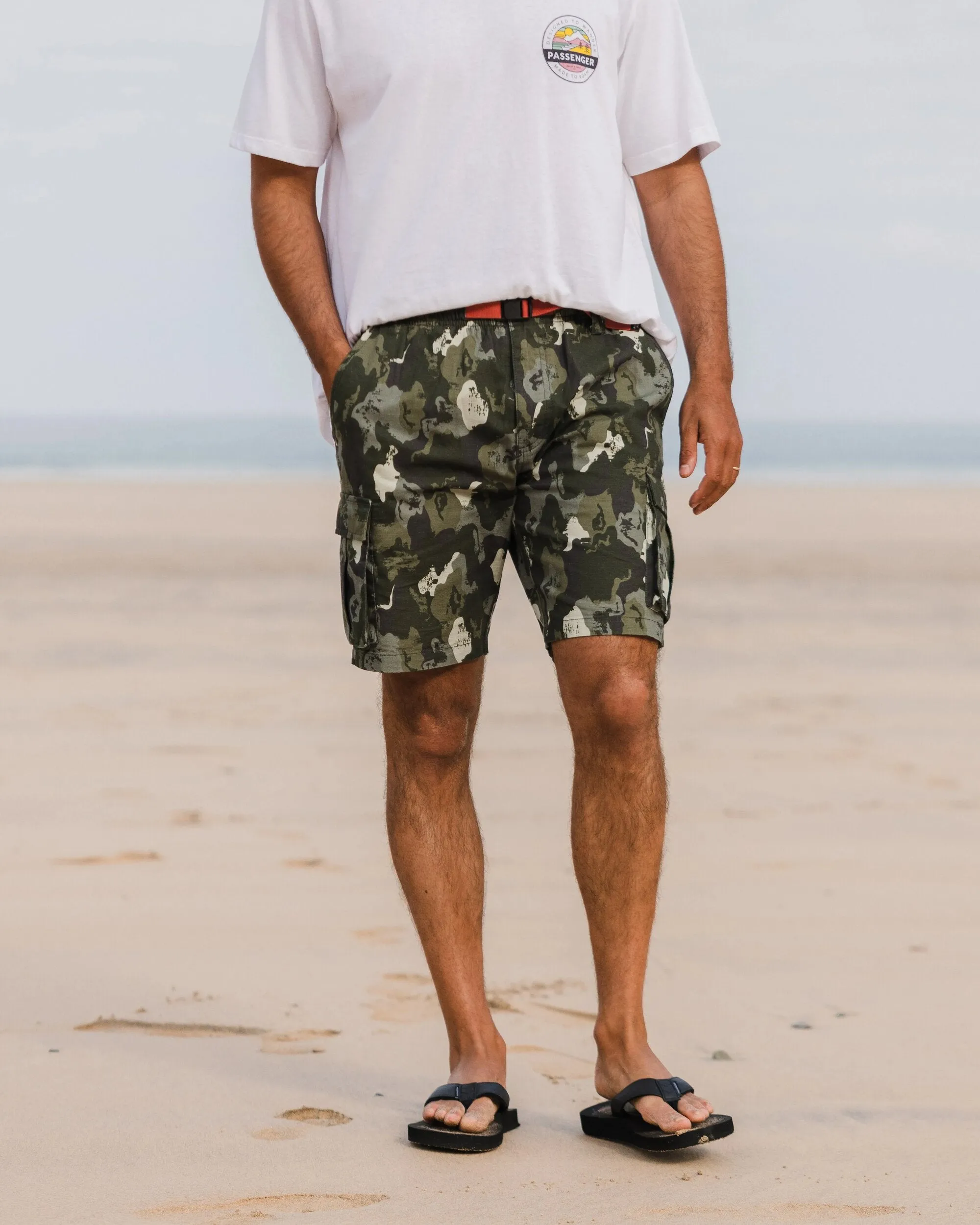 Adventurer Cargo Short - Sycamore Khaki Camo