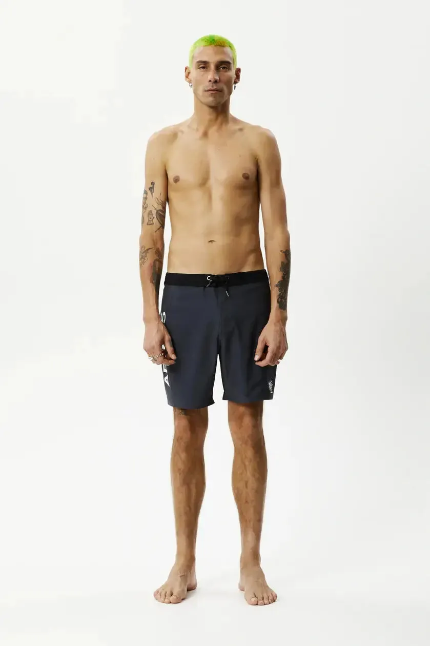 AFENDS - surf related boardshort - charcoal