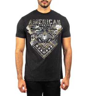 American Fighter Mountville T-Shirt Heather Black