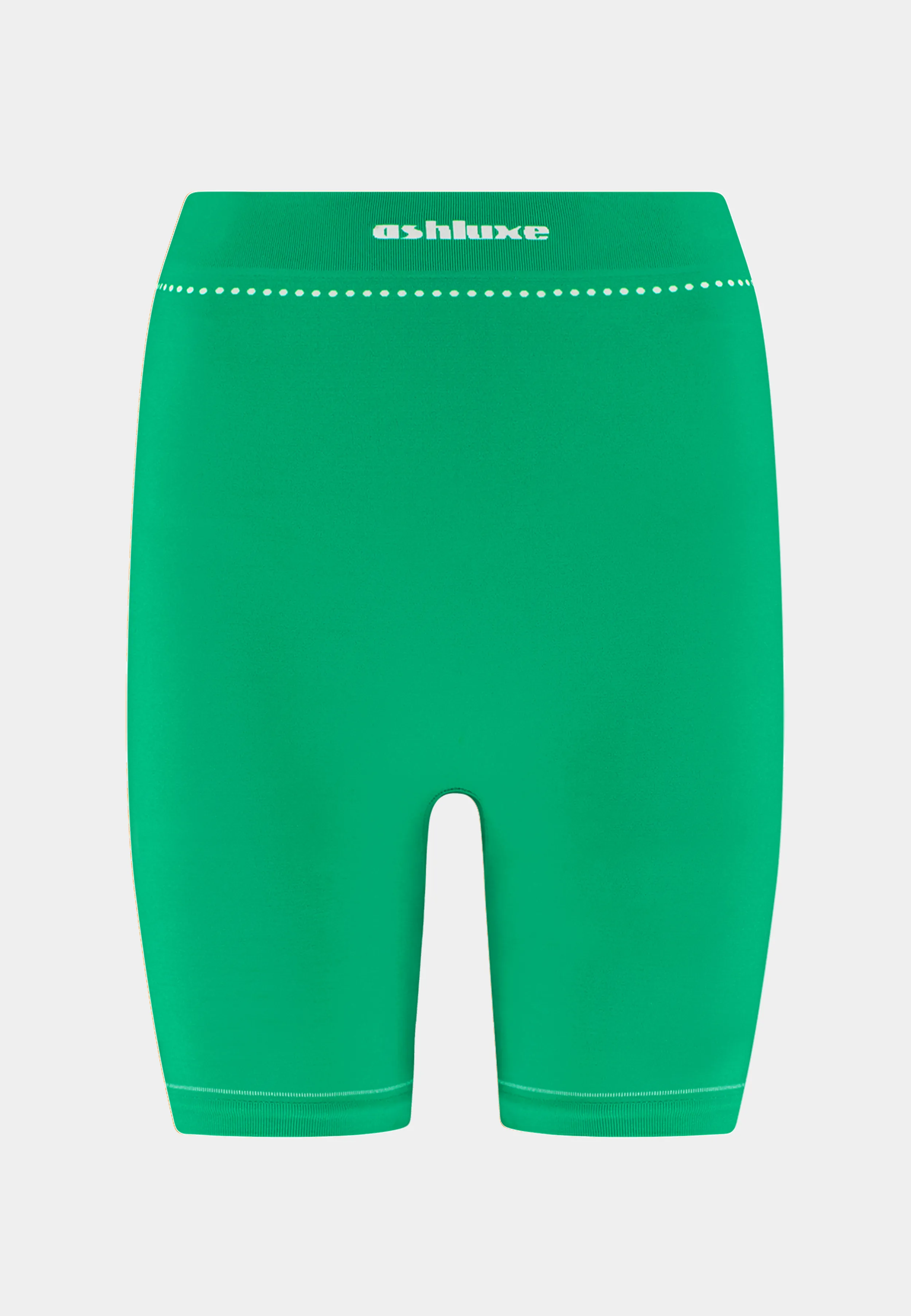 Ashluxury Female Active Biker Shorts - Green