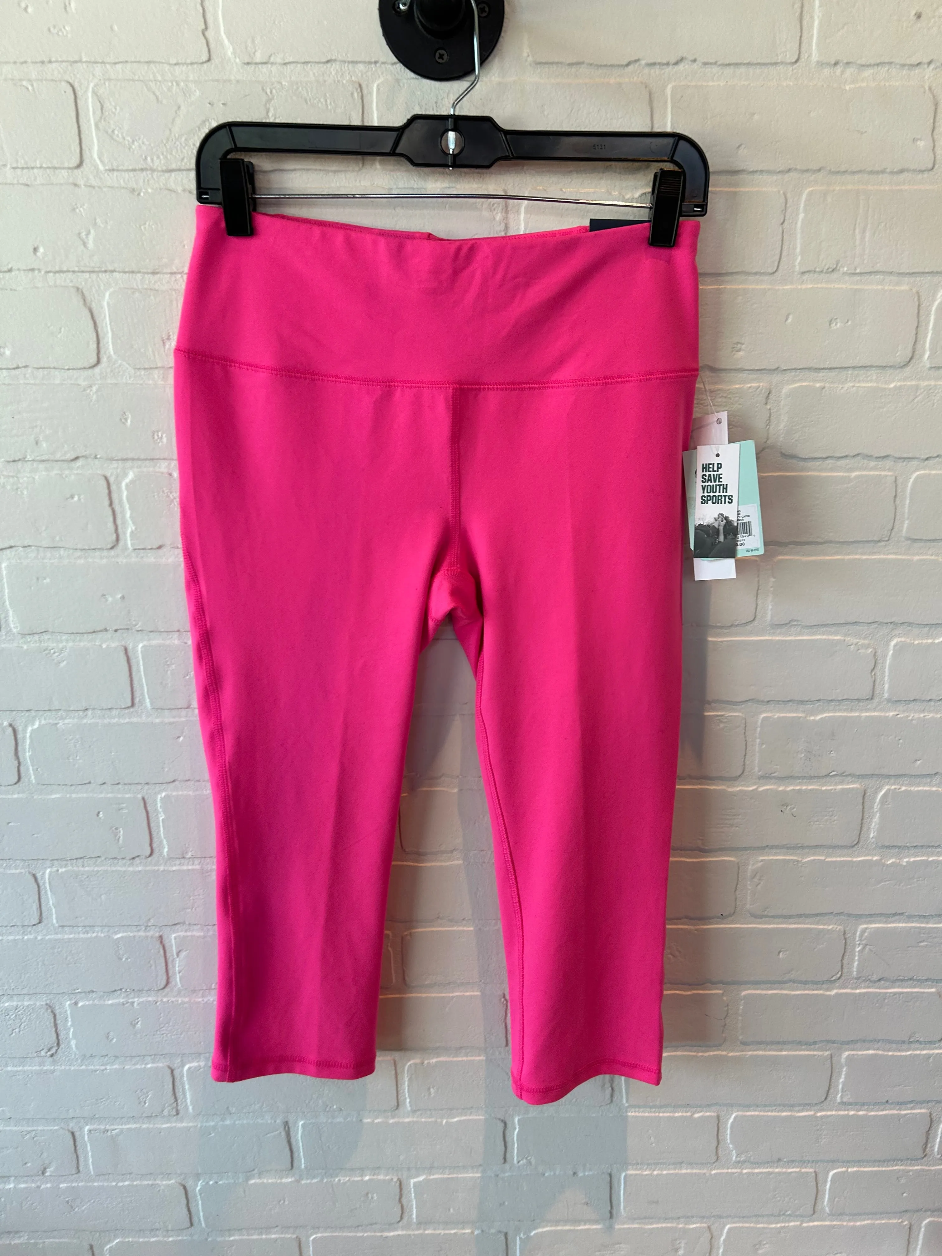 Athletic Capris By Dsg Outerwear In Pink, Size: M