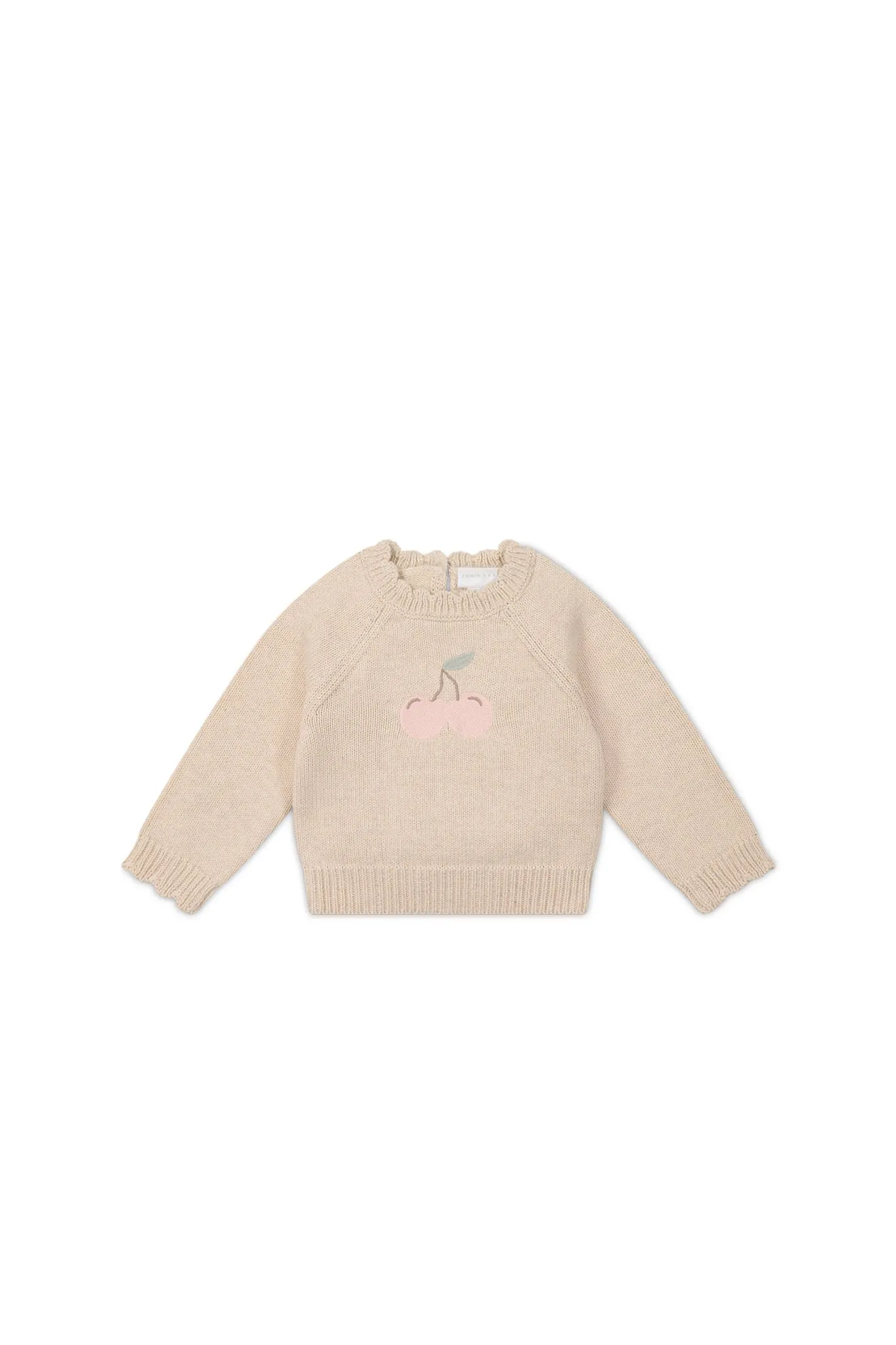 Audrey Jumper - Oatmeal Marle Cherry Love