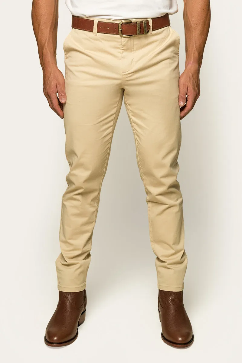 Bachelor Mens Regular Fit Chino Pant - Bone