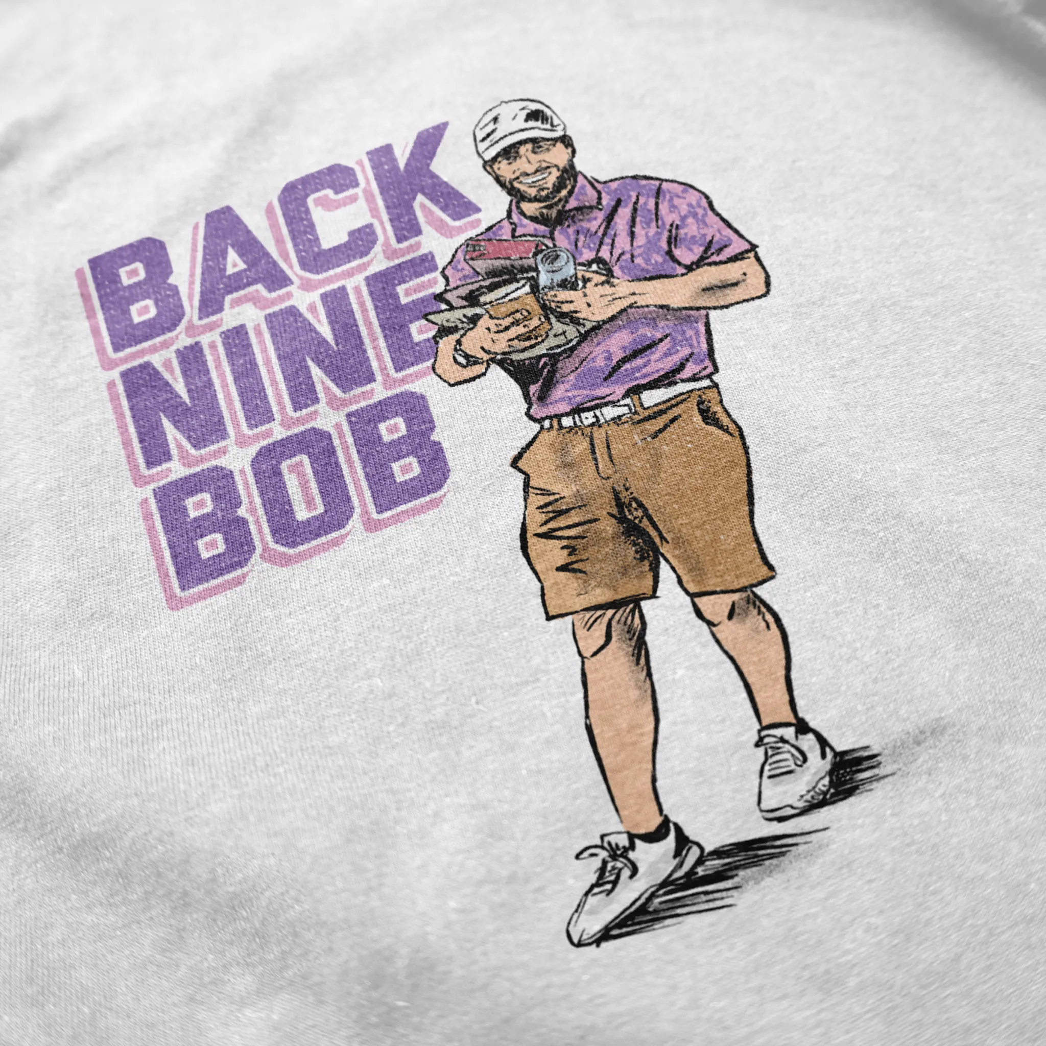 Back Nine Bob Pocket T Shirt