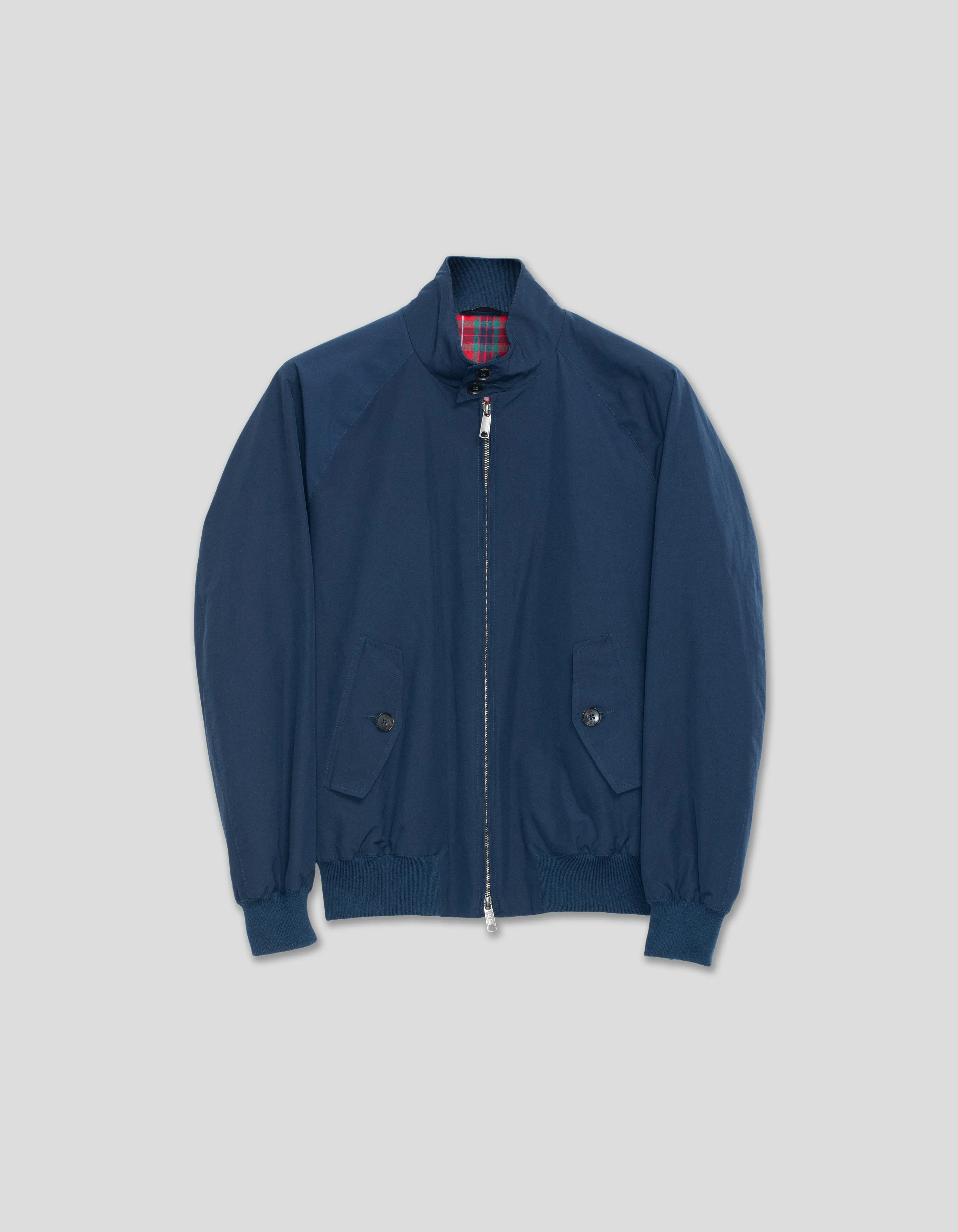 Navy Baracuta G9 Harrington Jacket - Classic Mens Outerwear