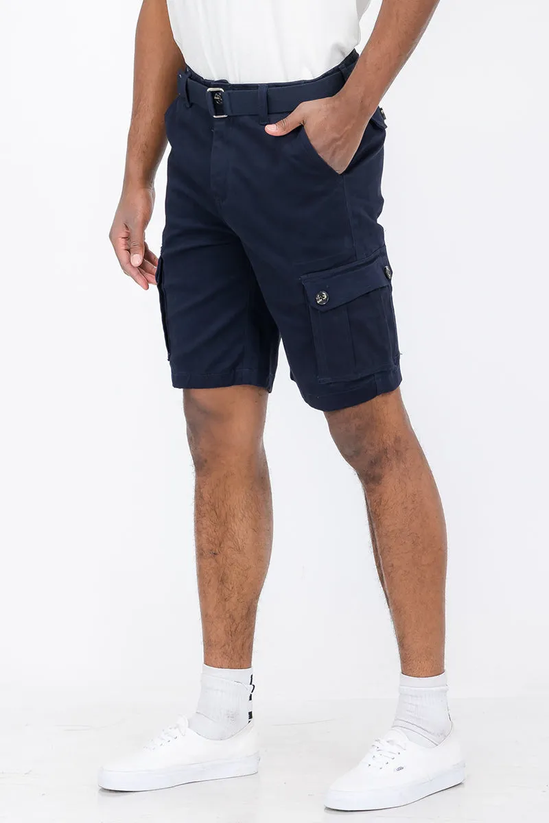 BELTED CARGO SHORT