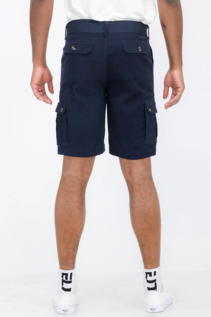 BELTED CARGO SHORT