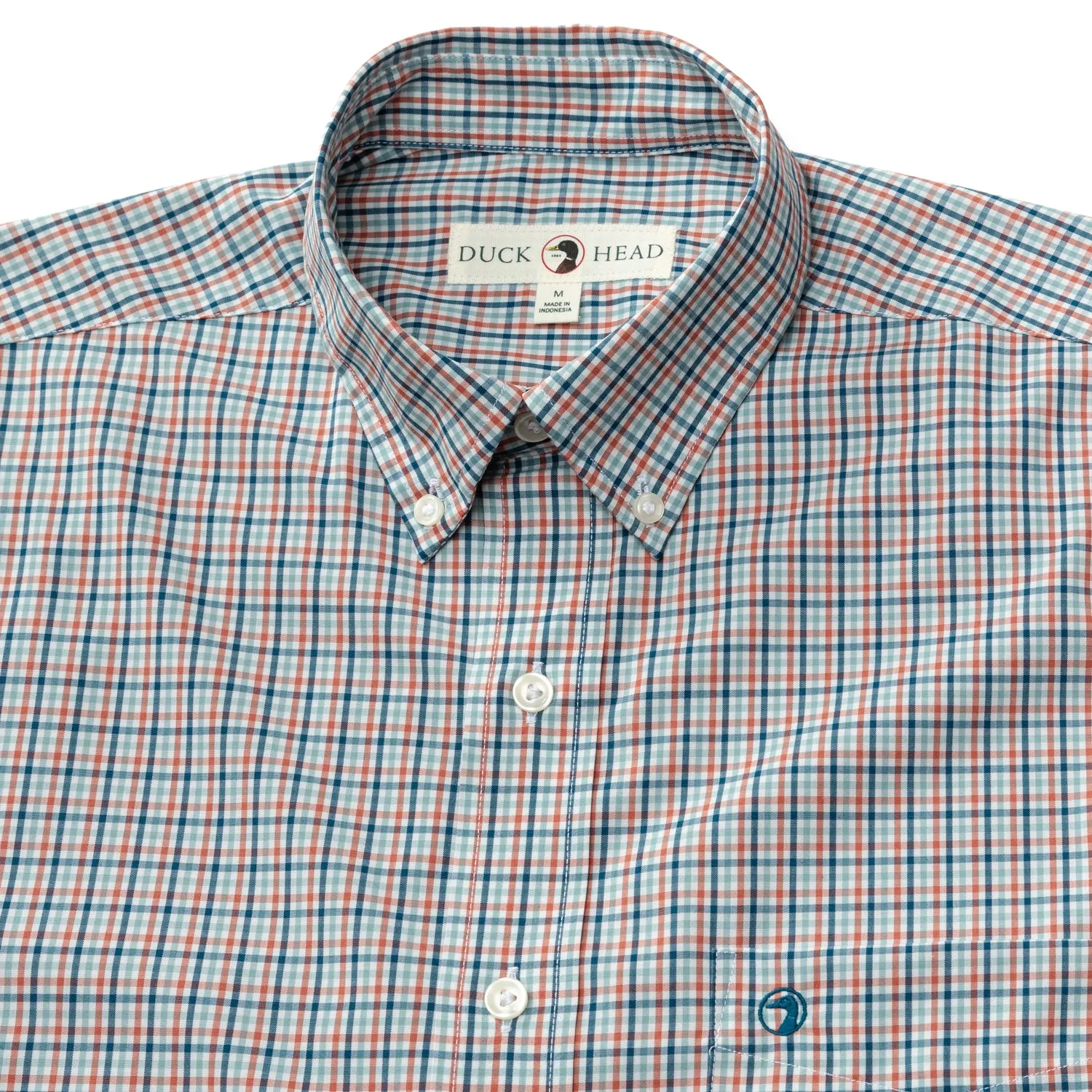 Benton Plaid Performance Poplin Sport Shirt