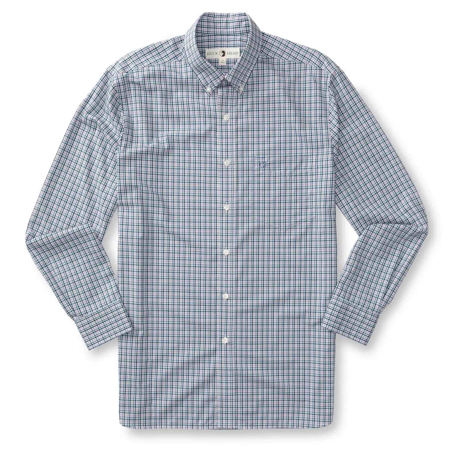 Benton Plaid Performance Poplin Sport Shirt