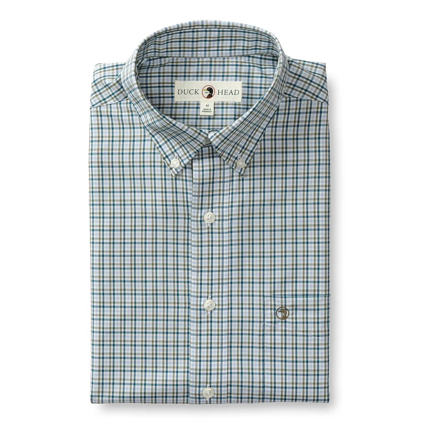 Benton Plaid Performance Poplin Sport Shirt