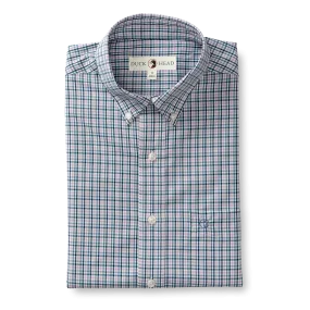 Benton Plaid Performance Poplin Sport Shirt