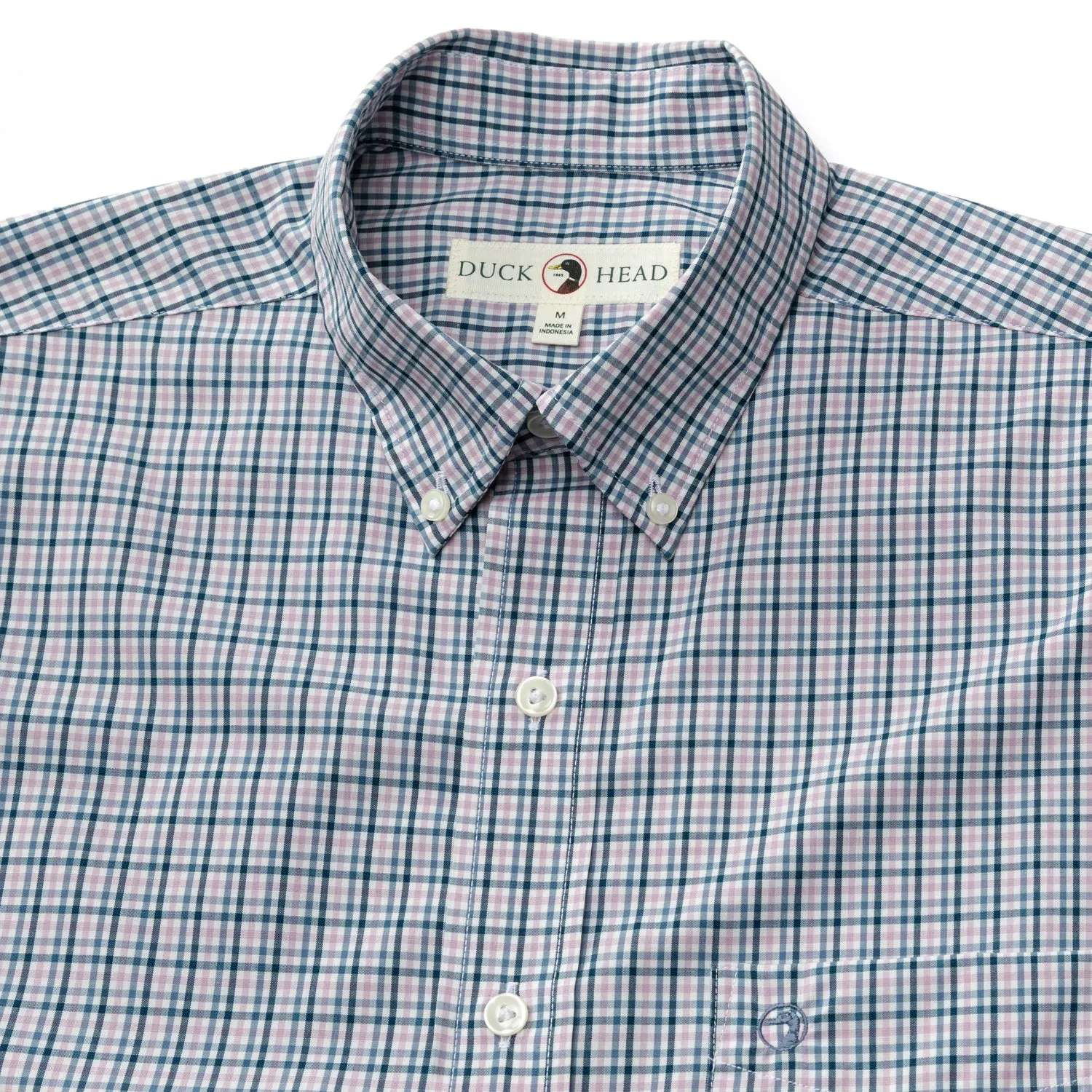 Benton Plaid Performance Poplin Sport Shirt