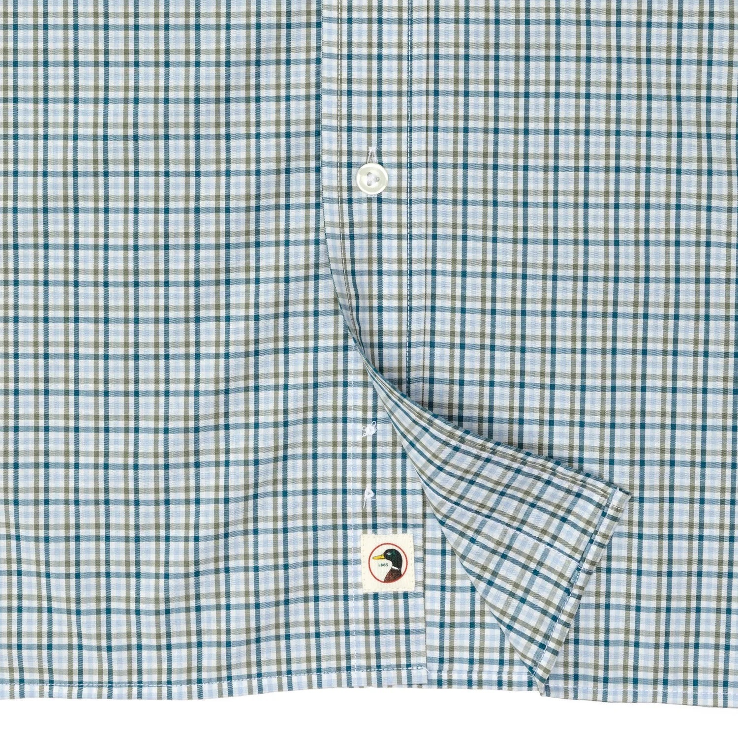 Benton Plaid Performance Poplin Sport Shirt