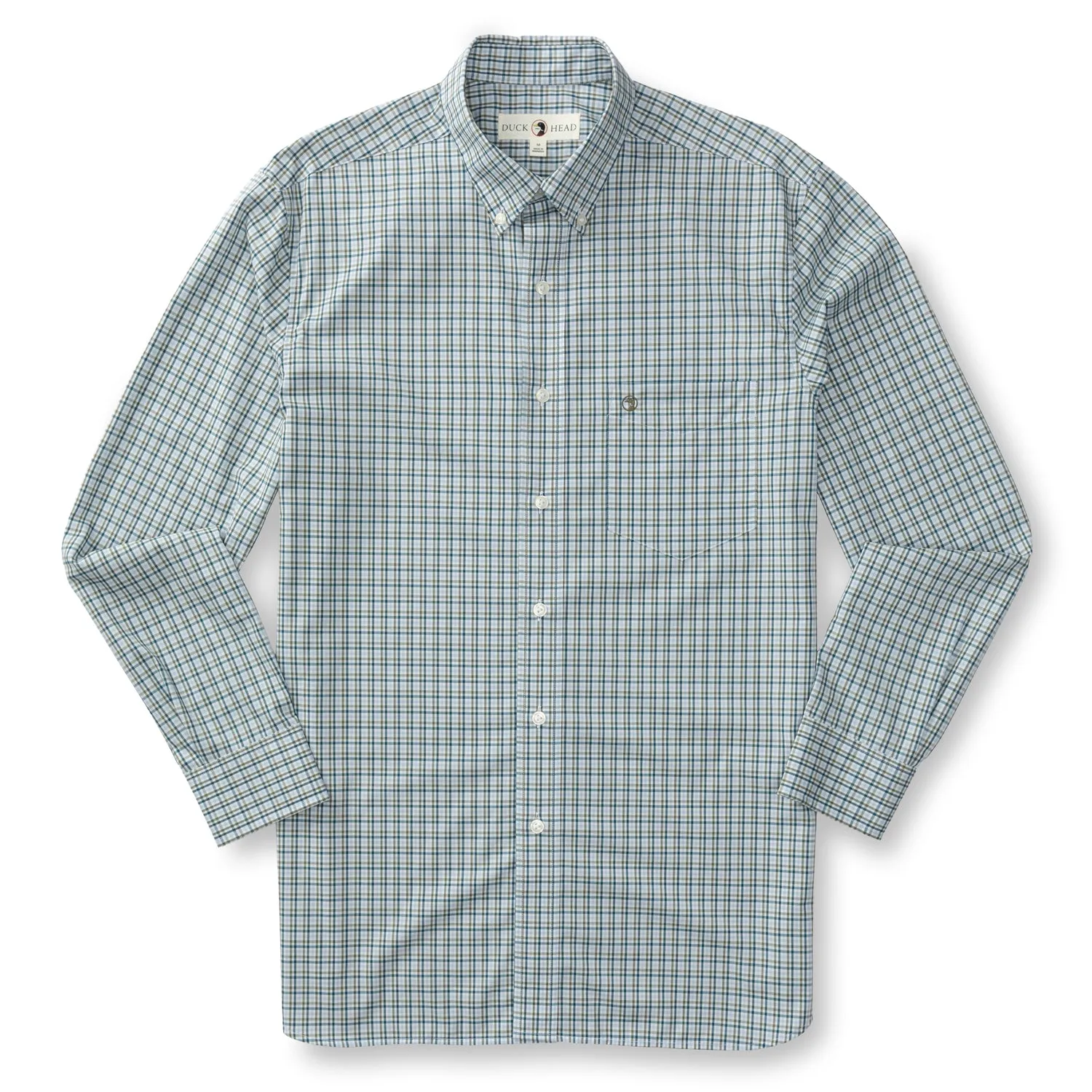 Benton Plaid Performance Poplin Sport Shirt