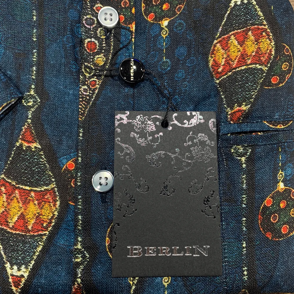 Berlin S/S  Print Shirt-S952-B