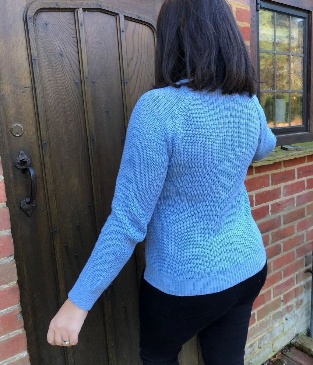 Blue Diamond Cable Jumper