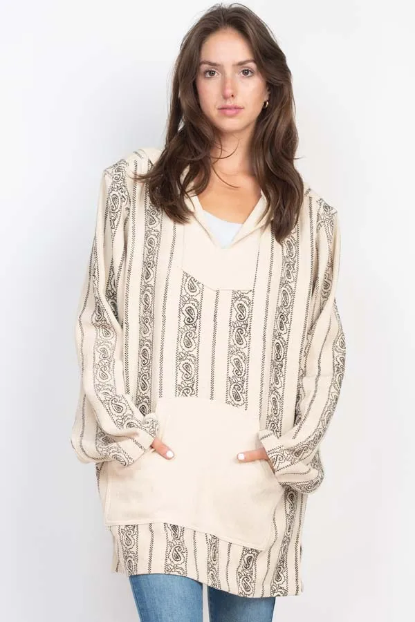 Boho Festival Printed Hoodie