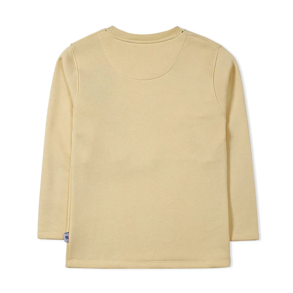 Boys Yellow Sweatshirt