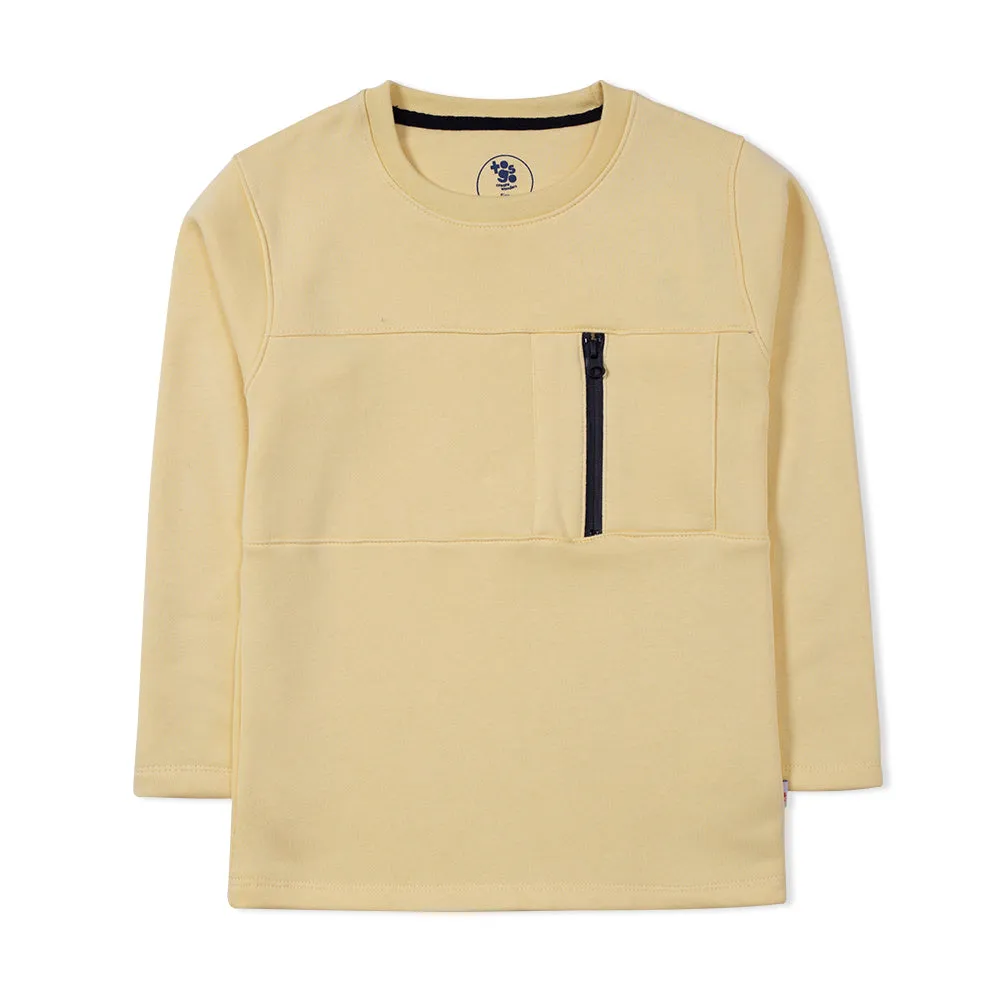 Boys Yellow Sweatshirt