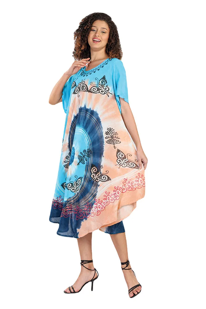 Butterfly Swirl Umbrella Dress