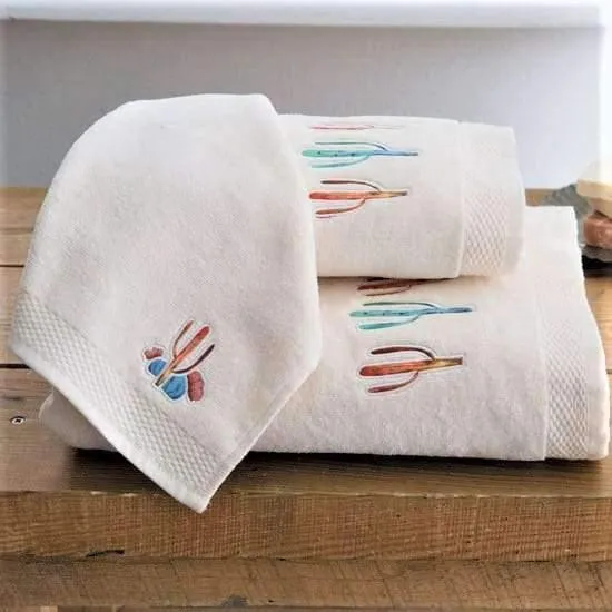 Cactus Bath Towel Sets