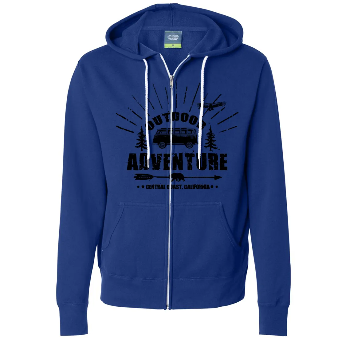 California Outdoor Adventure Zip-Up Hoodie