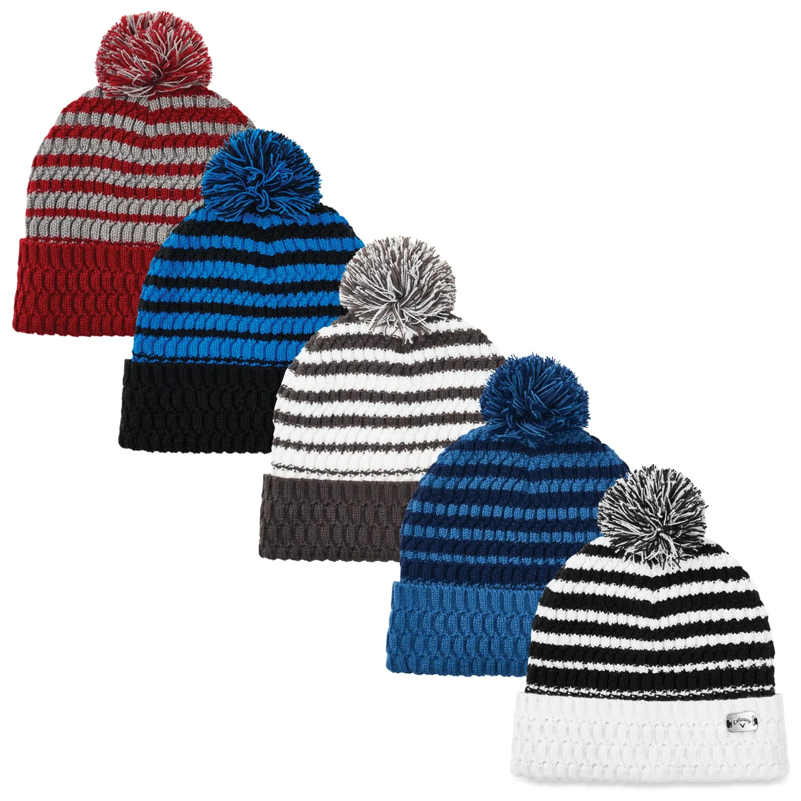 Callaway Mens Pom Beanie