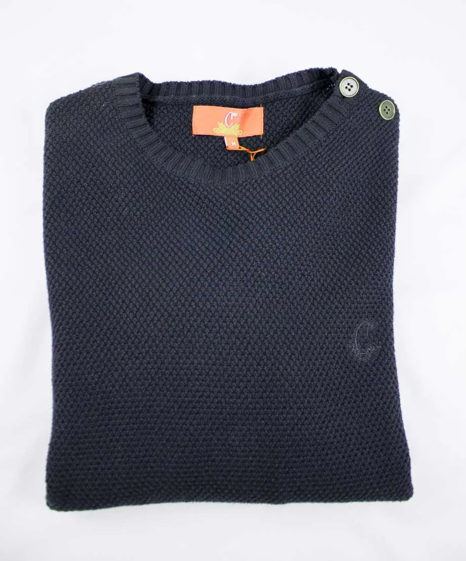 Carducci Csqaured Black Knitwear