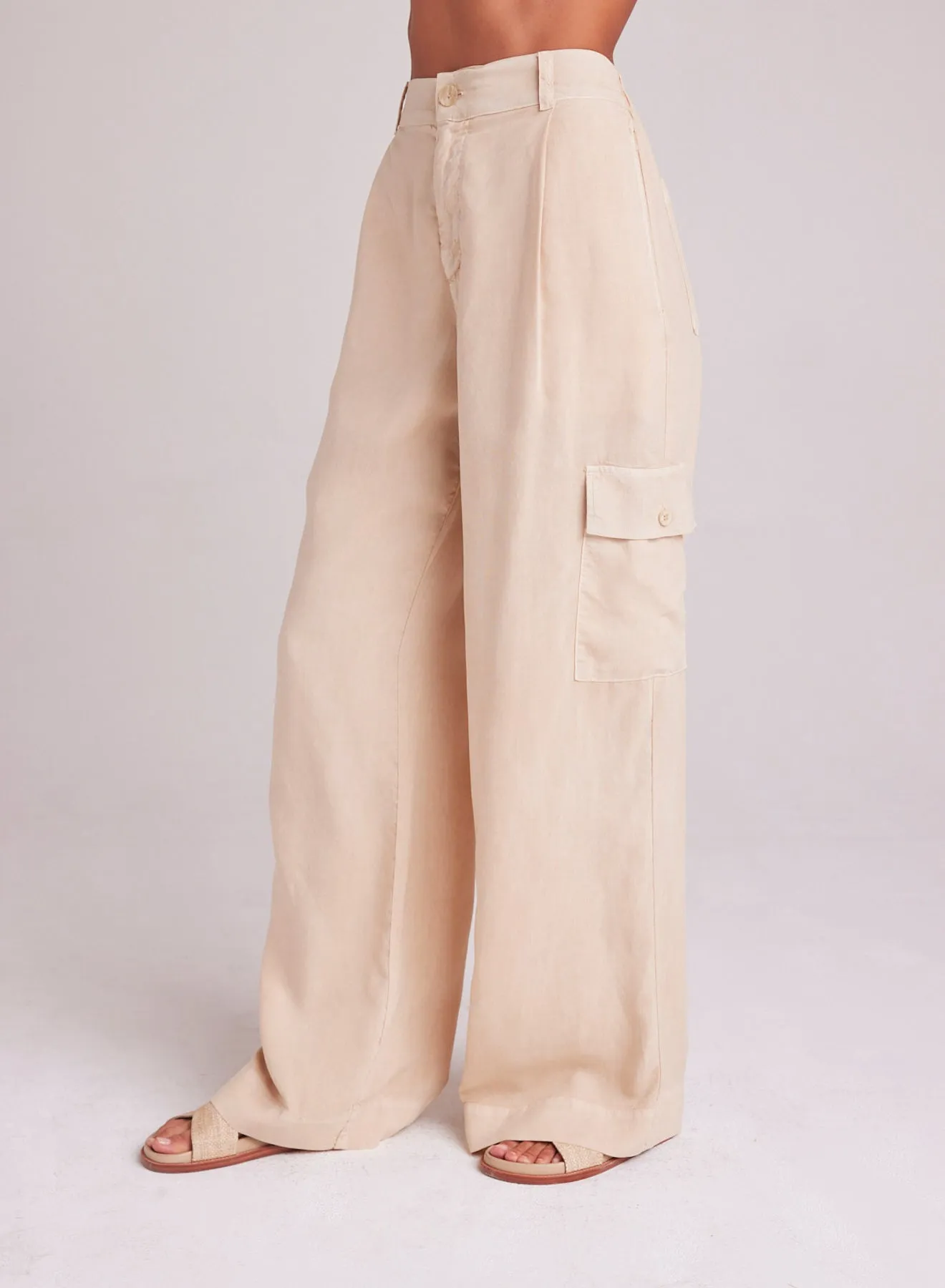 Cargo Wide Leg - Summer Khaki