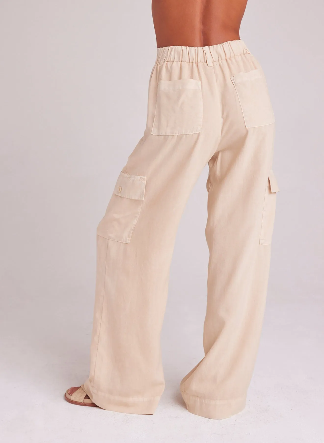 Cargo Wide Leg - Summer Khaki